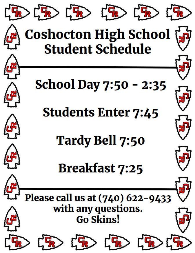 student schedule
